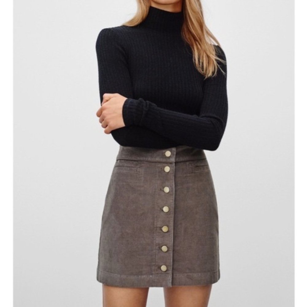 Aritzia Wilfred Corduroy Skirt